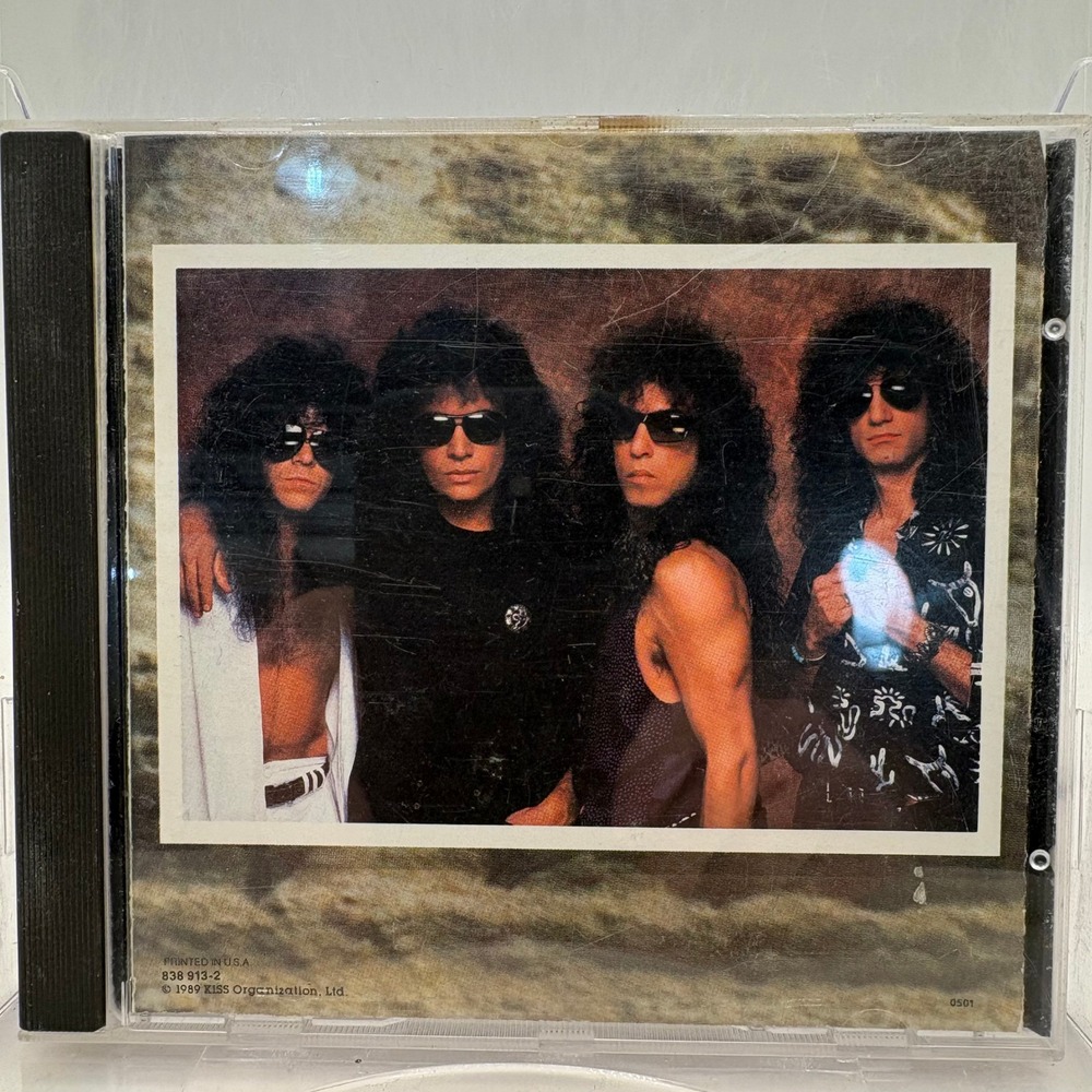 KISS Hot In The Shade CD 1989 Mercury‎ 838 913-2 Gene Simmons Paul Stanley Rock